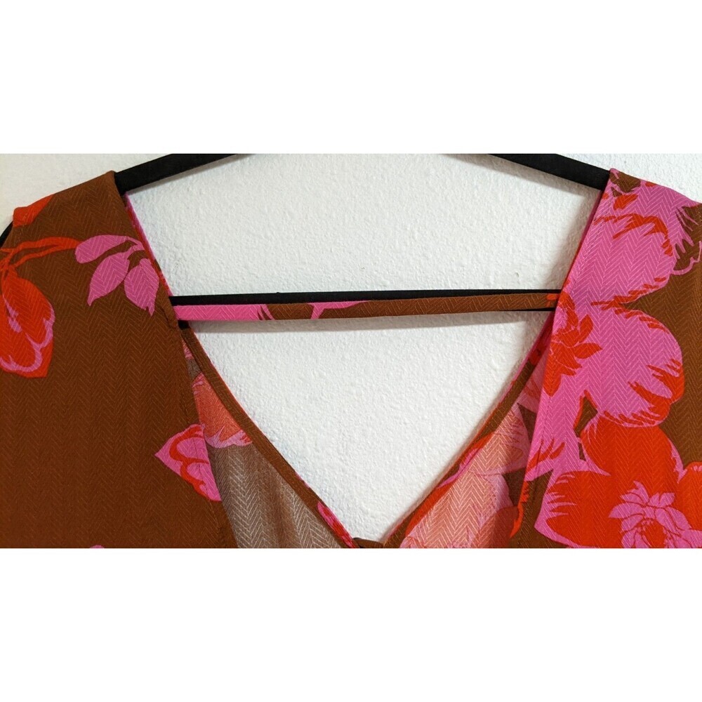 Cabi #5989 Women's TAHITIAN Cover-Up Floral Print Beachy/Vacay/Cruise XS/S - Picture 7 of 13